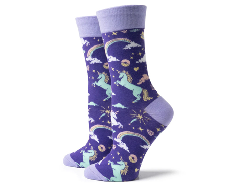 Rainbow Rider Socks (S/M)
