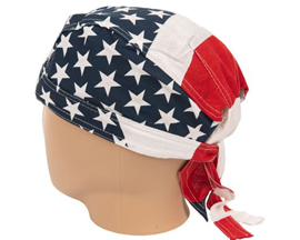 Hav-A-Danna® Lined Skull Cap - American Flag