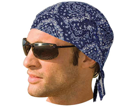 Hav-A-Danna® Skull Cap - Navy Paisley