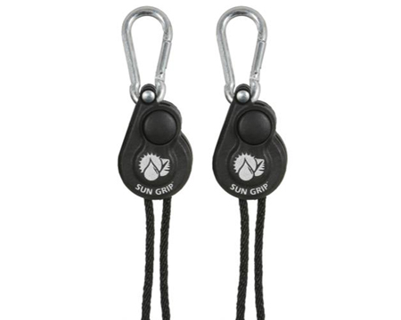Progrip® 1/8" X 5-1/2' Particle Rope Lock Tie Down - Black