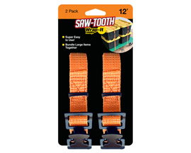 Wrap-It® 1" X 12' Saw-Tooth Lashing Strap - Orange