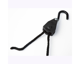Progrip® 1/4" X 8' Particle Rope Lock Tie Down Strap - Black
