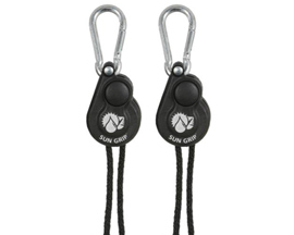 Progrip® 1/8" X 5-1/2' Particle Rope Lock Tie Down - Black