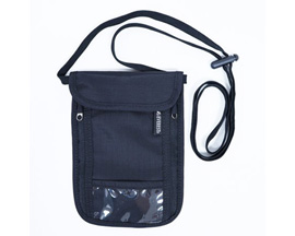 Everest® Premium Neck Pouch Bag - Black