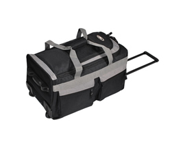Everest® Rolling Luggage Duffel Bag - Black / Charcoal