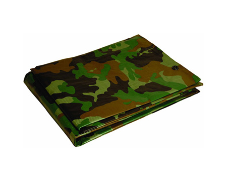 Foremost® 8' X 10' Camouflage Poly Tarp - Green