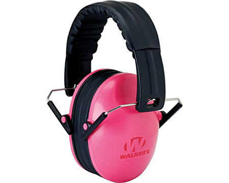 Walker's&reg; Youth Lightweight Low Profile Padded Hearing Protection Earmuff - Pink