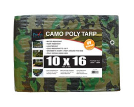 Proven Brands® 16' X 20' Camouflage Poly Tarp - Green