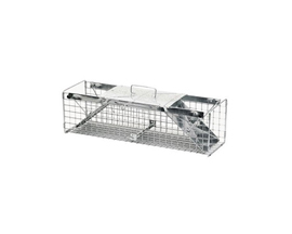 Havahart® 10 in. Galvanized Steel 2-Door Mechanical Live Mouse Trap 