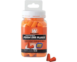 Walker's® Disposable Foam Ear Plugs - 100 Pack