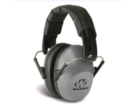 Walker's® Pro-Low Profile Folding Earmuffs - Grey