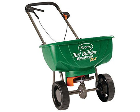Scotts® Turf Builder EdgeGuard Deluxe Broadcast Spreader