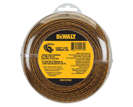 DeWalt® .080 in. X 225 ft. Trimmer Line