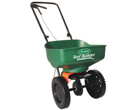 Scotts® Turf Builder EdgeGuard Mini Broadcast Spreader