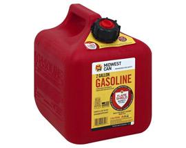 Midwest® 2 gal. High Density Polyethylene Gas Can