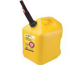Midwest® 5 Gal. High Density Polyethylene Diesel Can - Yellow