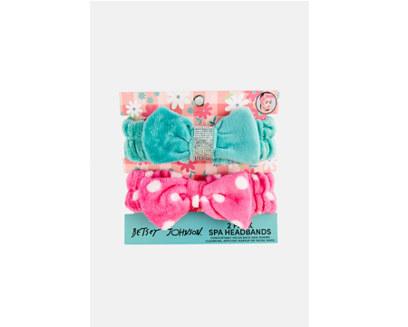 Betsey Johnson Spa Headbands 2 Pack