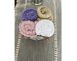 Hair Wrap In Basket - 4 Pack