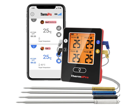 ThermoPro Bluetooth 4 Probe Meat Thermometer