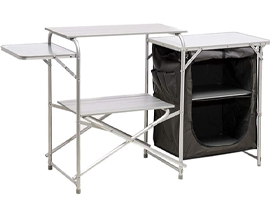Portable Rolltop Camping Kitchen with Pantry