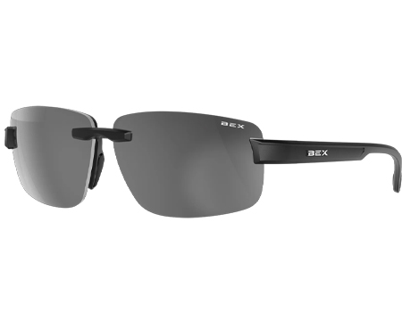 BEX® Harris Sunglasses - Black/Gray/Silver