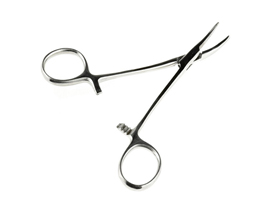 5" Self Locking Curved Forceps
