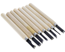 8 Piece Wood Carving Chisel Set