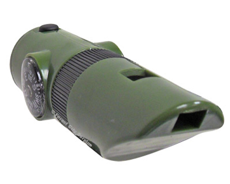 7 In 1 Survival Whistle - Orange