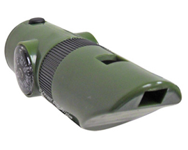 7 In 1 Survival Whistle - Orange