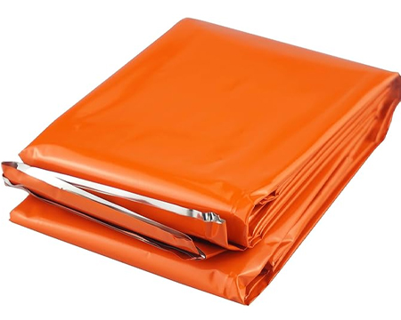 Heavy Duty Emergency Blanket - Orange