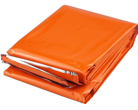 Heavy Duty Emergency Blanket - Orange