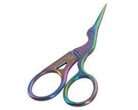 Professional Rainbow Titanium Stainless Steel Scissors 