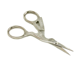 3 1/2" Stork Scissors Silver