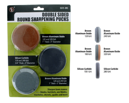 Round Sharpening Stone Set