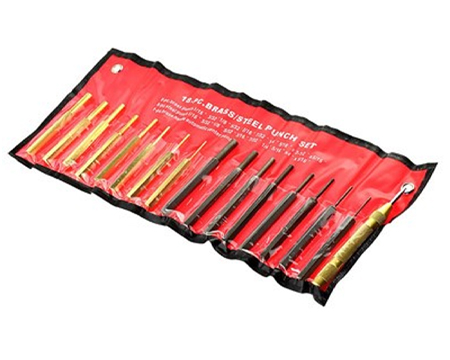18 Piece Drive Pin Punch Set