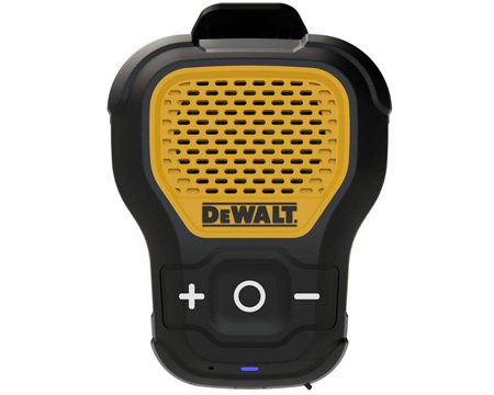 DeWalt® Wireless Bluetooth Wearable Mini Speaker