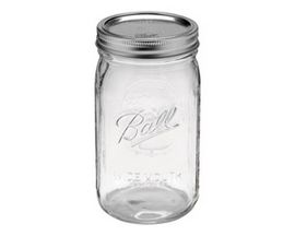 Ball® Quart Wide Mouth Mason Jars - Box of 12