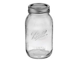 Ball® Quart Regular Mouth Mason Jars - Box of 12