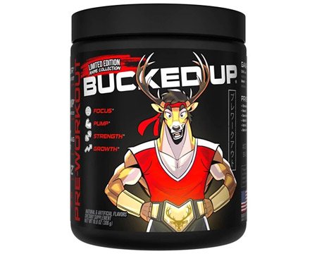 BUCKED UP® Anime Pre-Workout - Yuzu Peach