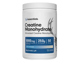 BUCKED UP® Creatine Monohydrate 50 Servings Pre-Workout - Blue Raspberry