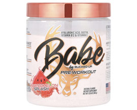 BUCKED UP® Babe Pre-Workout Supplement Powder - Watermelon Splash