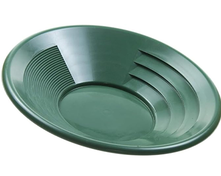 Gold Pan 13 1/2" - Green