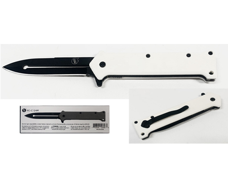 White Dagger Point Knife