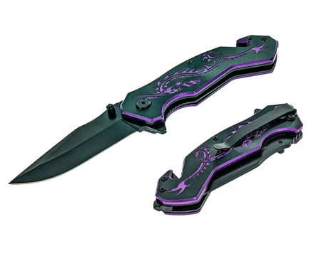 Purple Dragon Knife