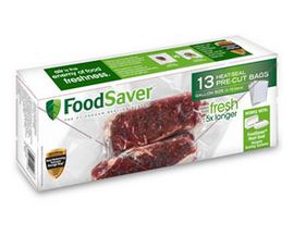 FoodSaver 1-Gallon GameSaver Heat-Seal Pre-Cut Bags, 28 Count