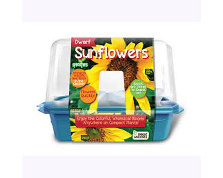 Unique Gardener® Seed Starter Indoor Micro-Gardening Kit - Sunflowers