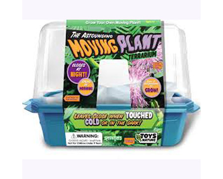 Unique Gardener® Miniature Worlds Astounding Moving Plant Plastic Indoor Garden Terrarium 