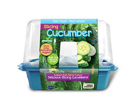 Unique Gardener® Seed Starter Indoor Micro-Gardening Kit - Cucumber