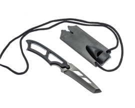 Neck Knife with Whistle