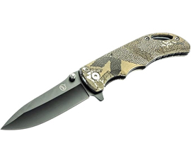 Drop Point Knife - Grassland Digital Camo